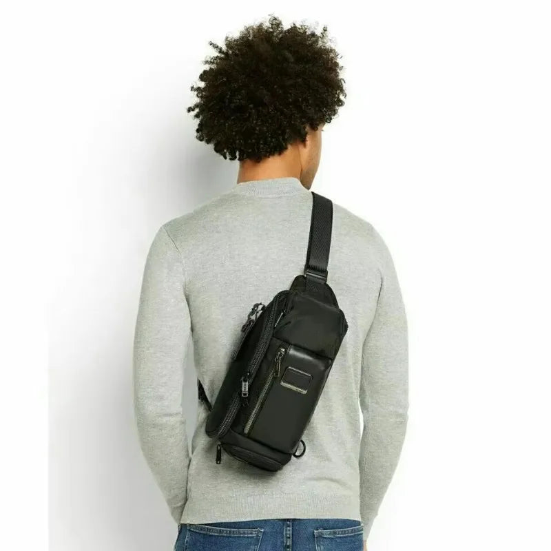 Chest Bag Men's Shoulder Bag Oblique Cross-bag Multi-functional Practical Mini Sports Fanny Pack Handbag 232399