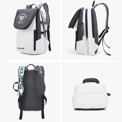 Holds 3 Rackets Tennis Backpack Large Capacity Tennis Bag Waterproof Badminton Bag for Tennis/Pickleball/Badminton/Squash Sports