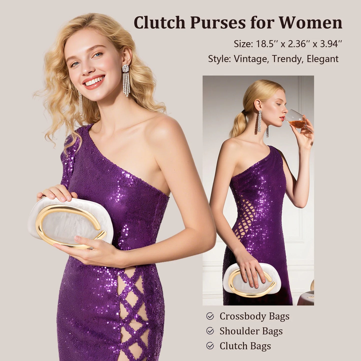 Fashion Women's Handbag Bride Metal Gold Women Luxury Evening Banquet Clutch Bag Shoulder Wedding Purse Party Crossbody Bag