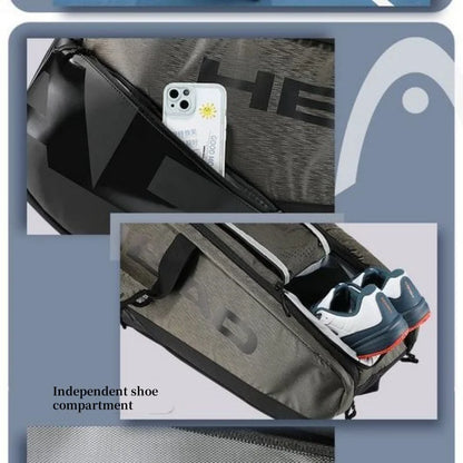 HEAD Tennis Racket Bag 9-12 Pack PROX Series Large Capacity Sports Backpack Can accommodate 9-12 Tennis Rackets Court Bag