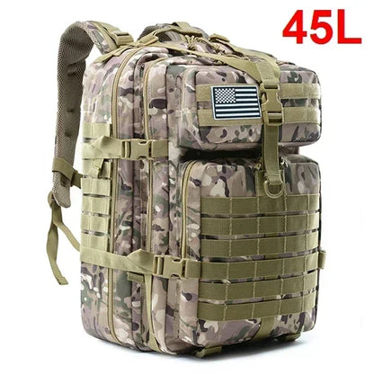 30/50L Tactical Backpacks For Man Hking Outdoor Survival  Bags 3P Assault Pack EDC Molle Pack For Trekking Hunting Bag