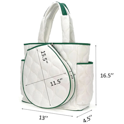 2025 Large Capacity Down Tennis Racquet Bag Professional Women Squash Padel Badminton Racket Handbag Tennis Storage Backpack Bag