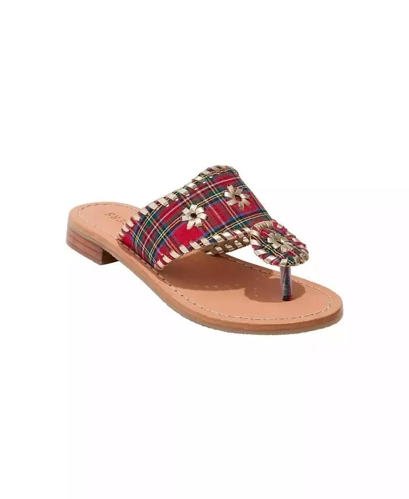Jack Rogers | Big Girls Jacks Gum Rubber Sole Flat Sandals