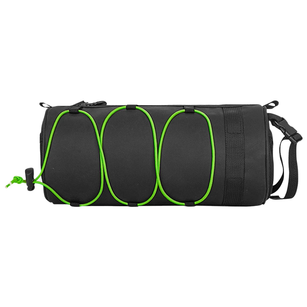 Bicycle Handlebar Bag Multifunctional Front Tube Cycling Bag Waterproof Front Trunk Pannier Pack for Motorcycle Scooter