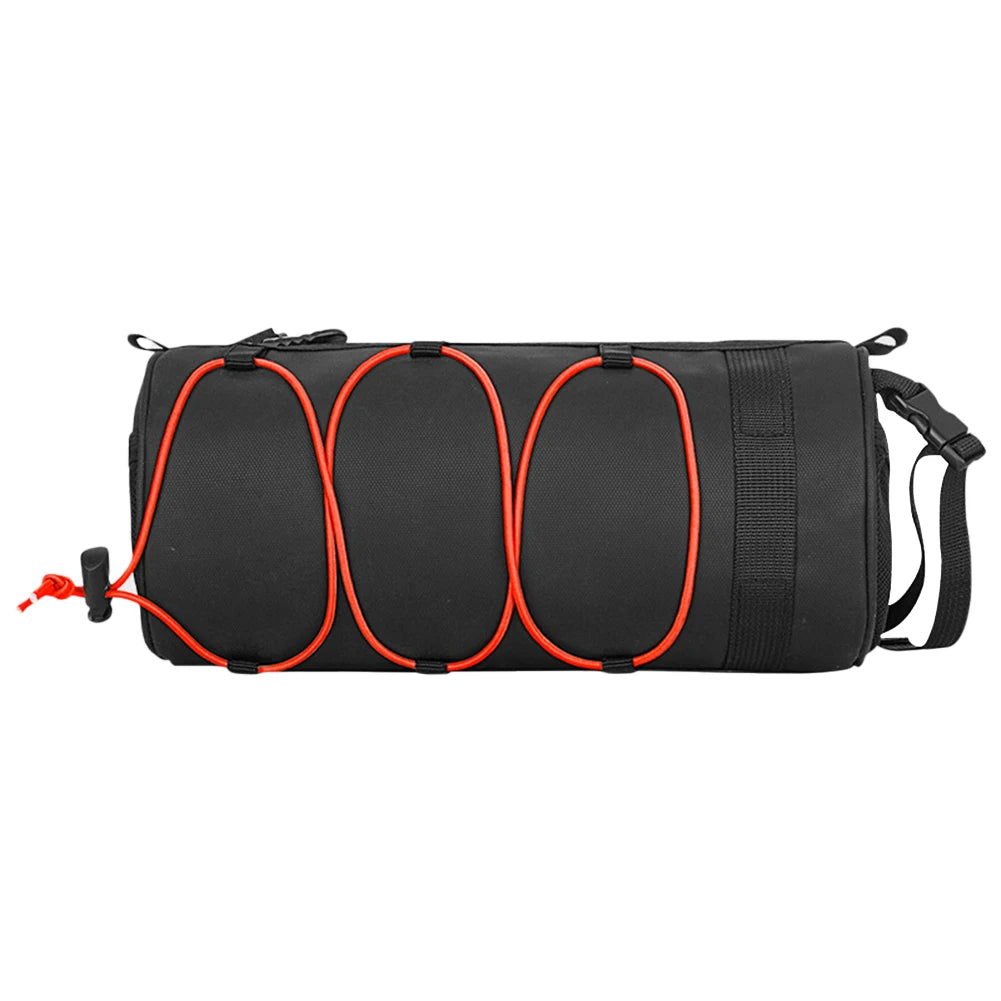 Bicycle Handlebar Bag Multifunctional Front Tube Cycling Bag Waterproof Front Trunk Pannier Pack for Motorcycle Scooter