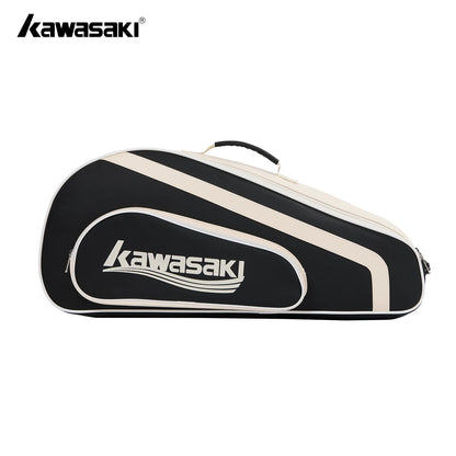 Kawasaki Six-Pack Large Capacity Badminton Bag 2025 Brand New Waterproof Portable raqueteira tennis Bag For Men Women K1G00-C861