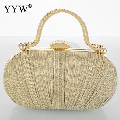 Fashion Diamond Top Handle Women Evening Handbag Clutch Bags Glitter Sequins Rhinestone Female Daily Purse for Wedding Prom