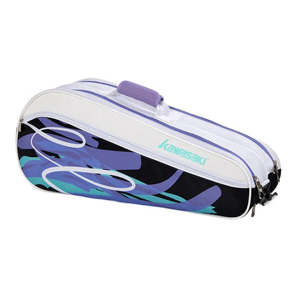 Kawasaki 2025 Brand New Badminton Bag 6pcs-Pack Large Capcity racquet Tennis bag K1G00-C8611