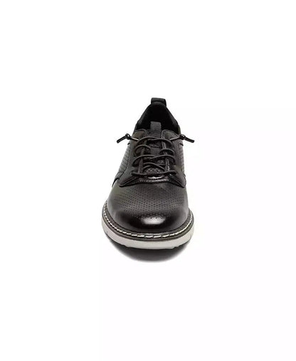 Stacy Adams | Little and Big Boys Sync Plain Toe Elastic Lace Up Dress Shoe