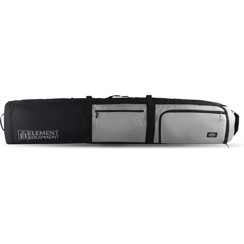 Element Equipment Wheeled Padded Ski Bag Ultimate Double - Premium High End Double Roller Travel Bag 167cm