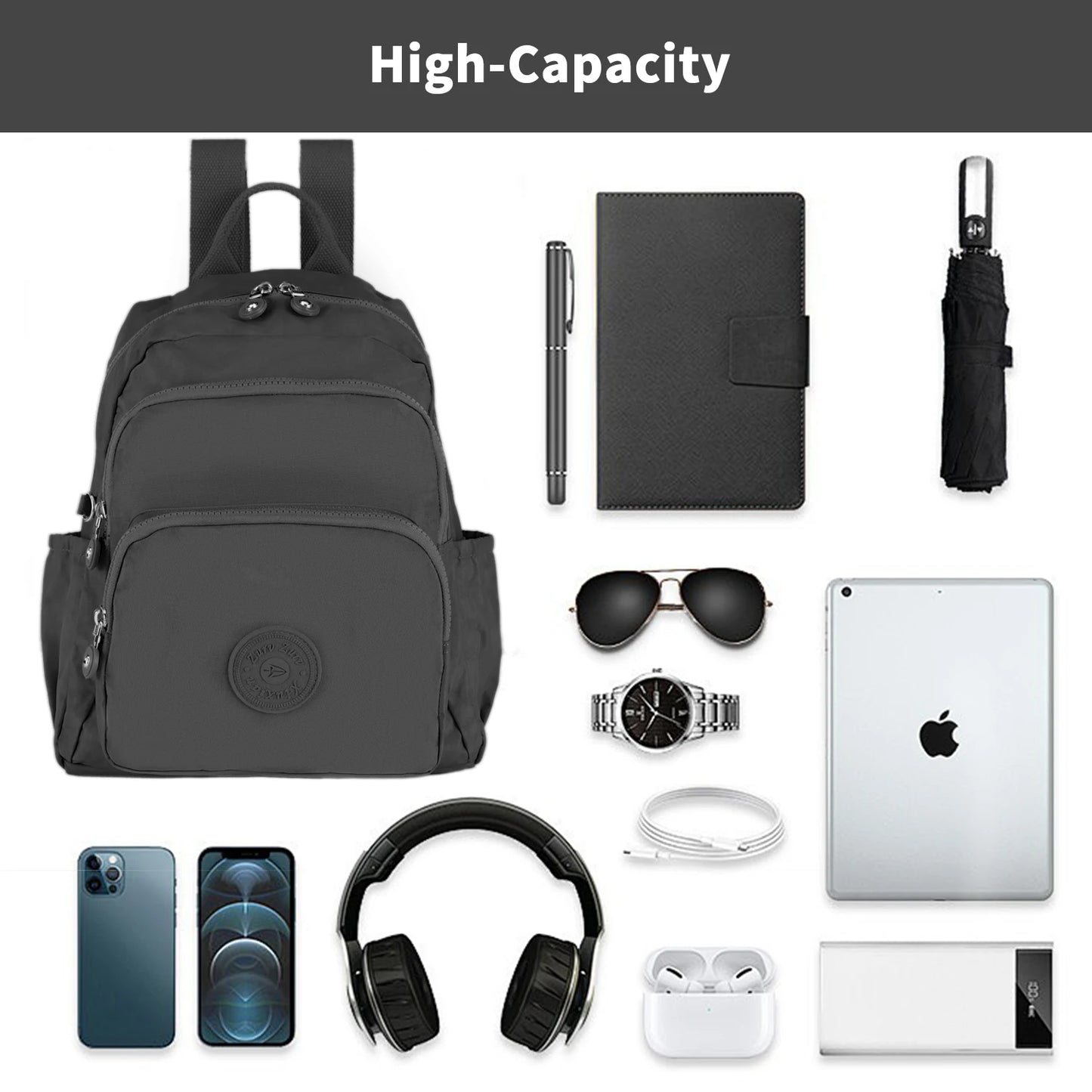2025 New-in Women's Fashion Backpack for Travel Lightweight School Casual Laptop Back Bag Waterproof For Girls Youth Students