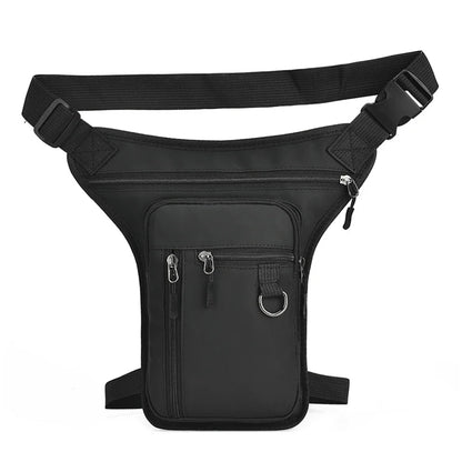 Motorcycle Leg Side Bag Men Rider Bum Drop Thigh Bag Waterproof Motorcycle Riding Shoulder Cross Body Thigh Hip Belt Waist Bags