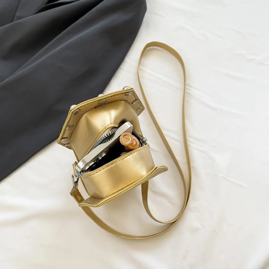 Tote Bag Women Crossbody Bag Halloween PU Shoulder Bag Coffin Shape Embroidery Underarm Bag Phone Bag for Office Travel