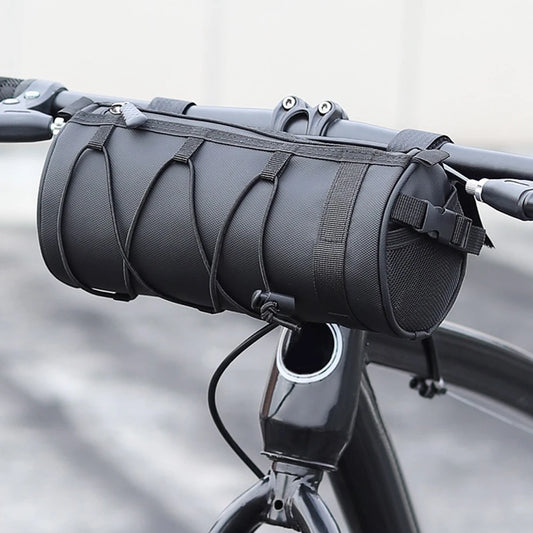 Bicycle Handlebar Bag Multifunctional Front Tube Cycling Bag Waterproof Front Trunk Pannier Pack for Motorcycle Scooter