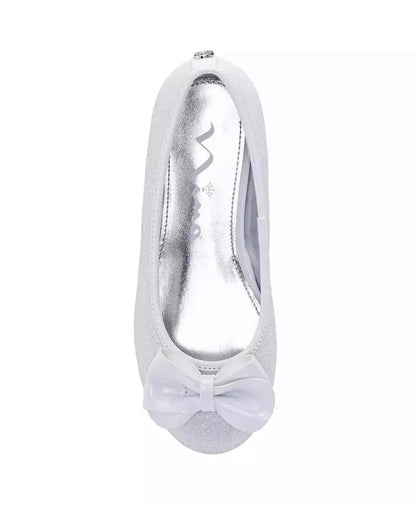 Nina | Little Girls Rose Ballet Flat-Shoe Flats