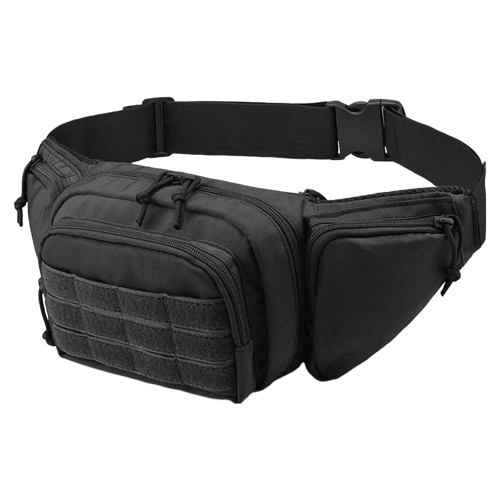 Tactical Waist Gun Bag for Women Men Casual Daypack Waist Bag Pack Shoulder Bag for Running Hiking Travel Workout