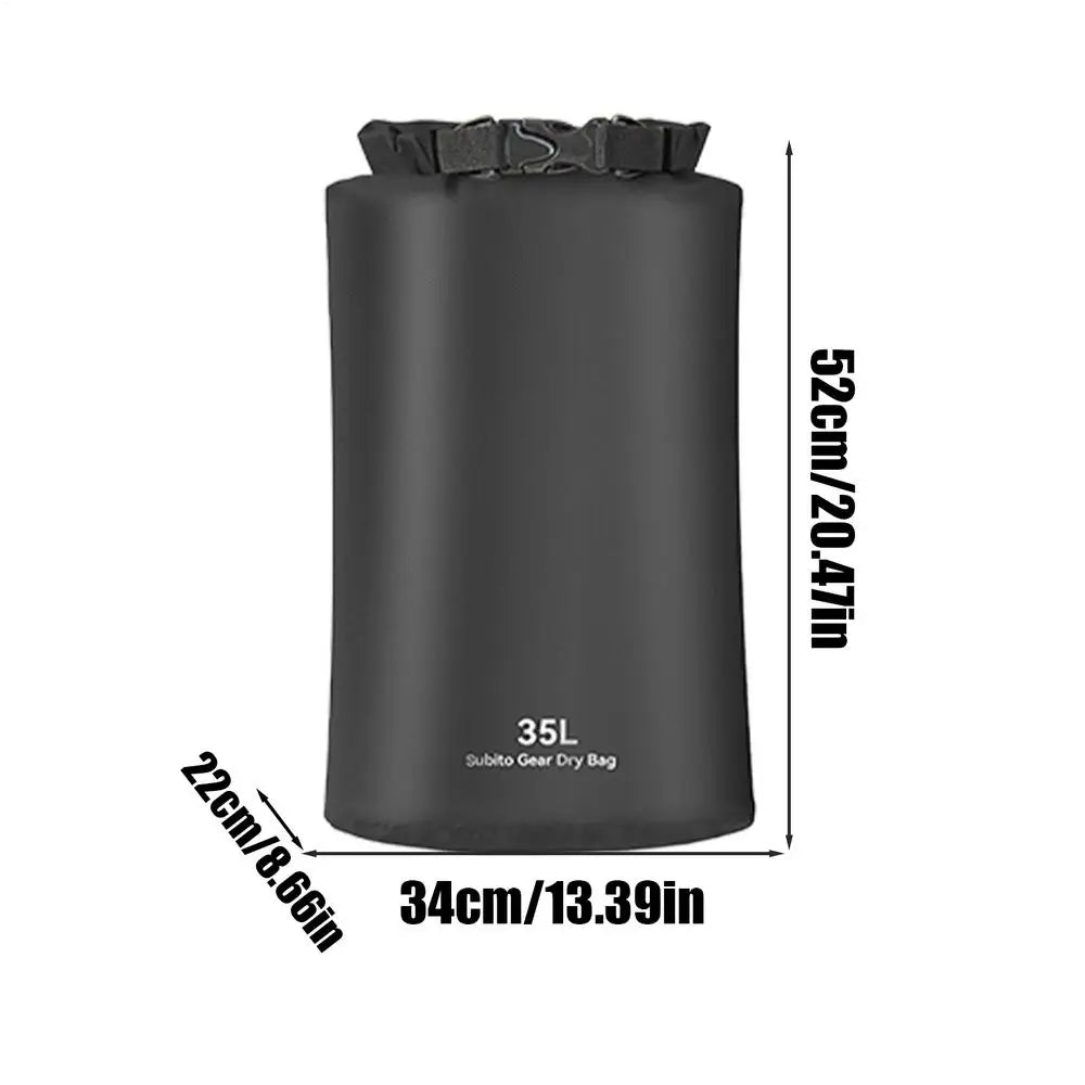 Dry Bag Roll-top Waterproof Floating Sack Swimming Rafting Kayaking River Trekking Floating Sailing Canoing Boating Water Bag