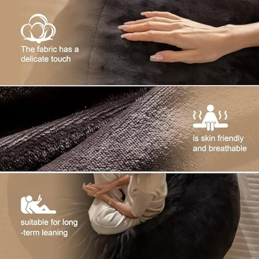 Bean Bag Sofa, 5FT for Adults Oversize Floor Beans Bags ,Memory Foam Giant Beans Bags, Lounger Versatile Design, Beans Bag Sofas