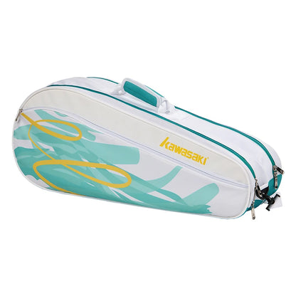 Kawasaki 2025 Brand New Badminton Bag 6pcs-Pack Large Capcity racquet Tennis bag K1G00-C8611
