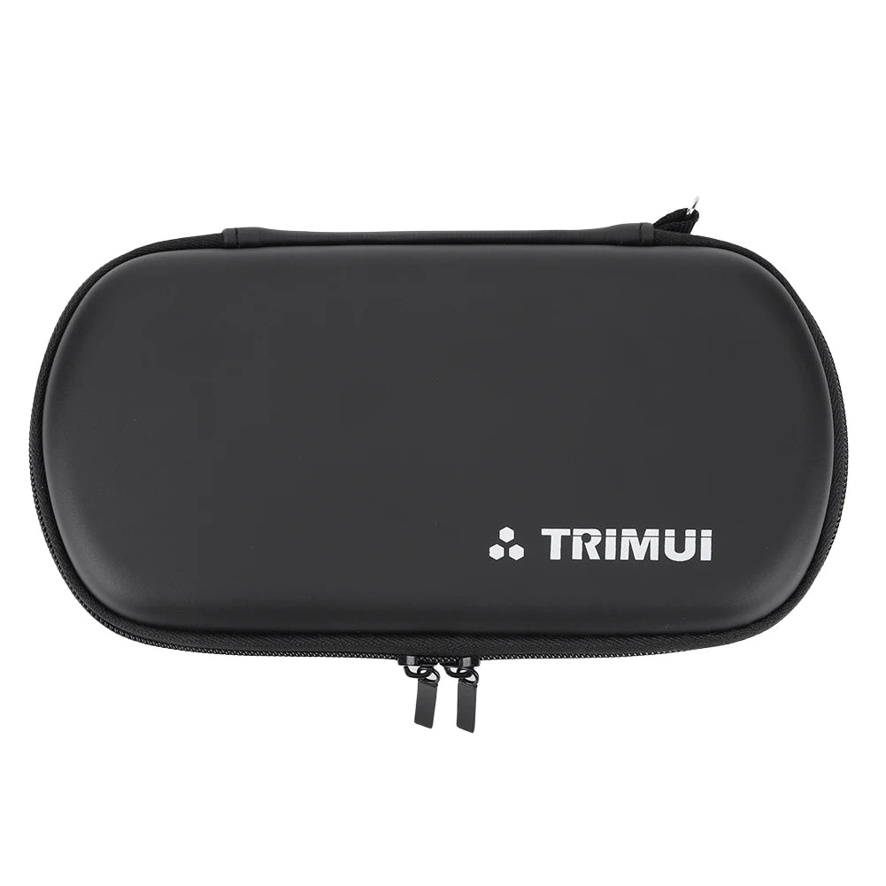 EVA Protective Case with Tempered Glass Film Hard Shell Storage Bag Waterproof for Trimui Smart Pro Handheld Game Console