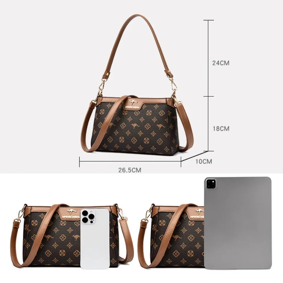 Luxury Designer Ladies Handbags High Quality Leather Shoulder Bags for Women 2025 Female Crossbody Bag Purses and Handbags Sac