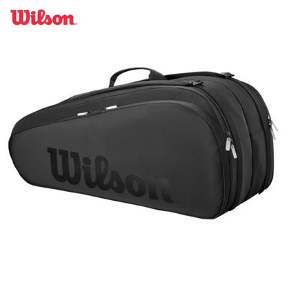 Wilson NOIR Tour 12/9 Pack Large Capacity Multifunction Tennis Racket Bags Professional Tennis Sports Backpack  Court Racket Bag