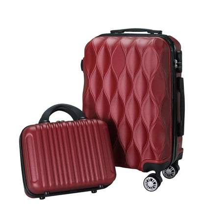 2-piece suitcase set, large capacity, family trip, business, home storage, birthday gifts, Valentine's Day gifts