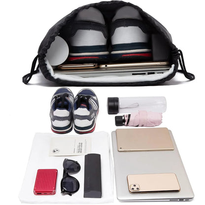 1PCS Drawstring Backpack Bags Sack Pack Cinch Tote Sport Storage Oxford Bag for Men and Women Fitness Gym Traveling