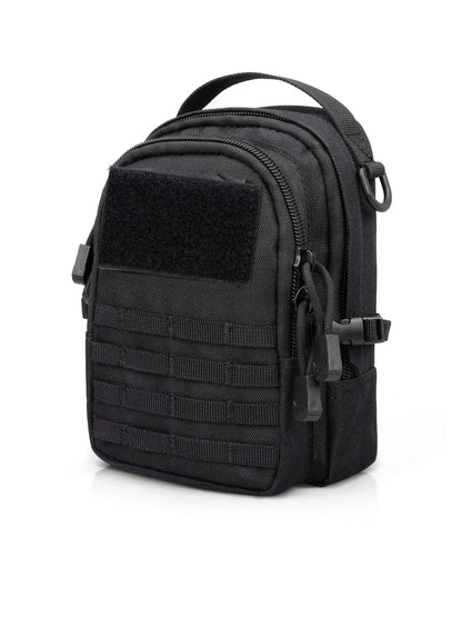 Tactical Molle Pouch Small, EDC Utility Tool Pouches  Compact Multi-Purpose Waist Bag, Mini Design of 3-Day Assault Backpack