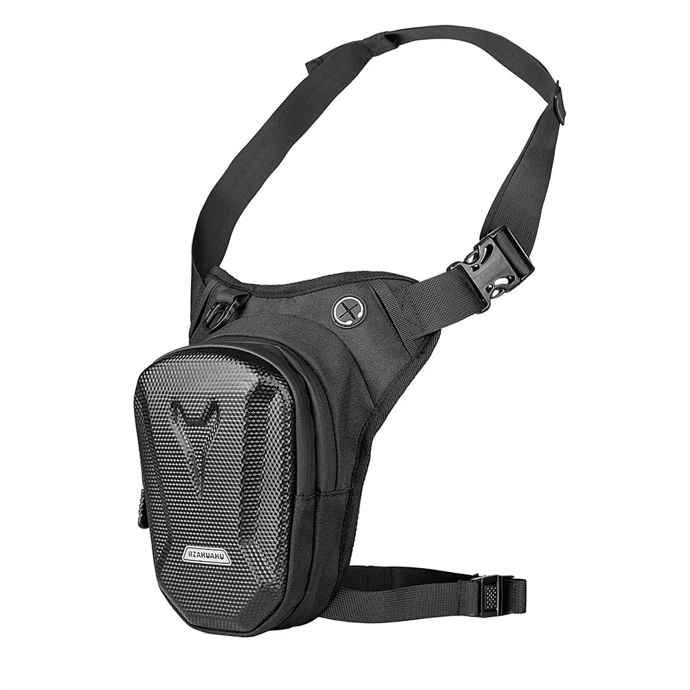 Motorcycle Leg Side Bag Men Rider Bum Drop Thigh Bag Waterproof Motorcycle Riding Shoulder Cross Body Thigh Hip Belt Waist Bags