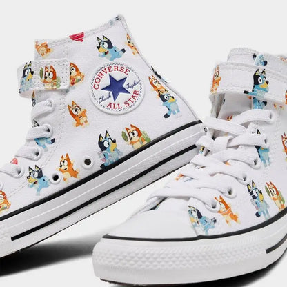 Converse | Little Kids' Converse Chuck Taylor All Star x Bluey & Bingo High Top Casual Shoes