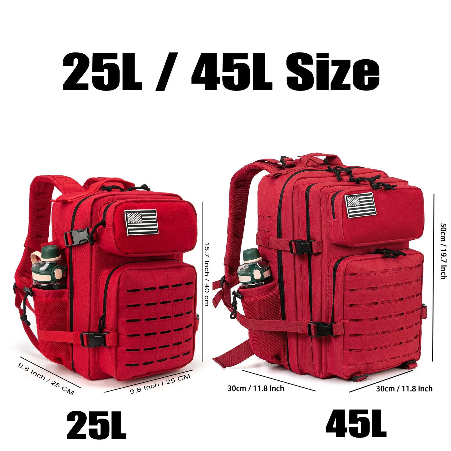 25L/45L trekking backpack, suitable for travel, sports and daily use. Applicable to camping, outdoor sports and daily activities