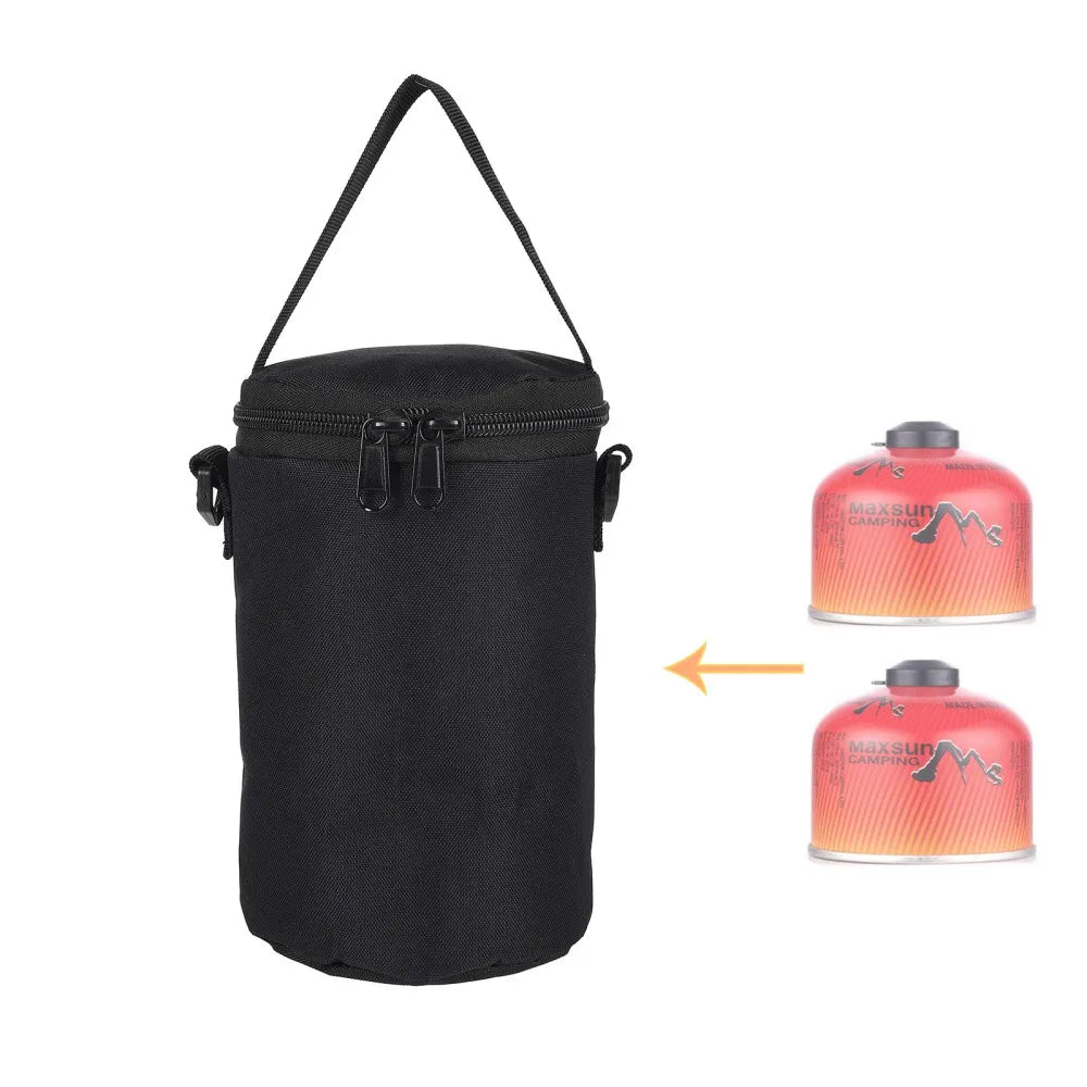 Outdoor Camping Picnic Gas Tank Storage Bag Protective Case Fuel Cylinder Cooking Pouch