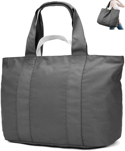 22'' 50L Large Canvas Bag, Extra Large Tote Bag for Women, Overnight Bags for Travel