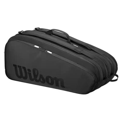 Wilson NOIR Tour 12/9 Pack Large Capacity Multifunction Tennis Racket Bags Professional Tennis Sports Backpack  Court Racket Bag