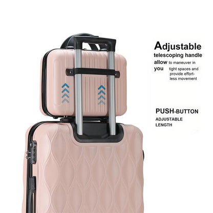 2-piece suitcase set, large capacity, family trip, business, home storage, birthday gifts, Valentine's Day gifts