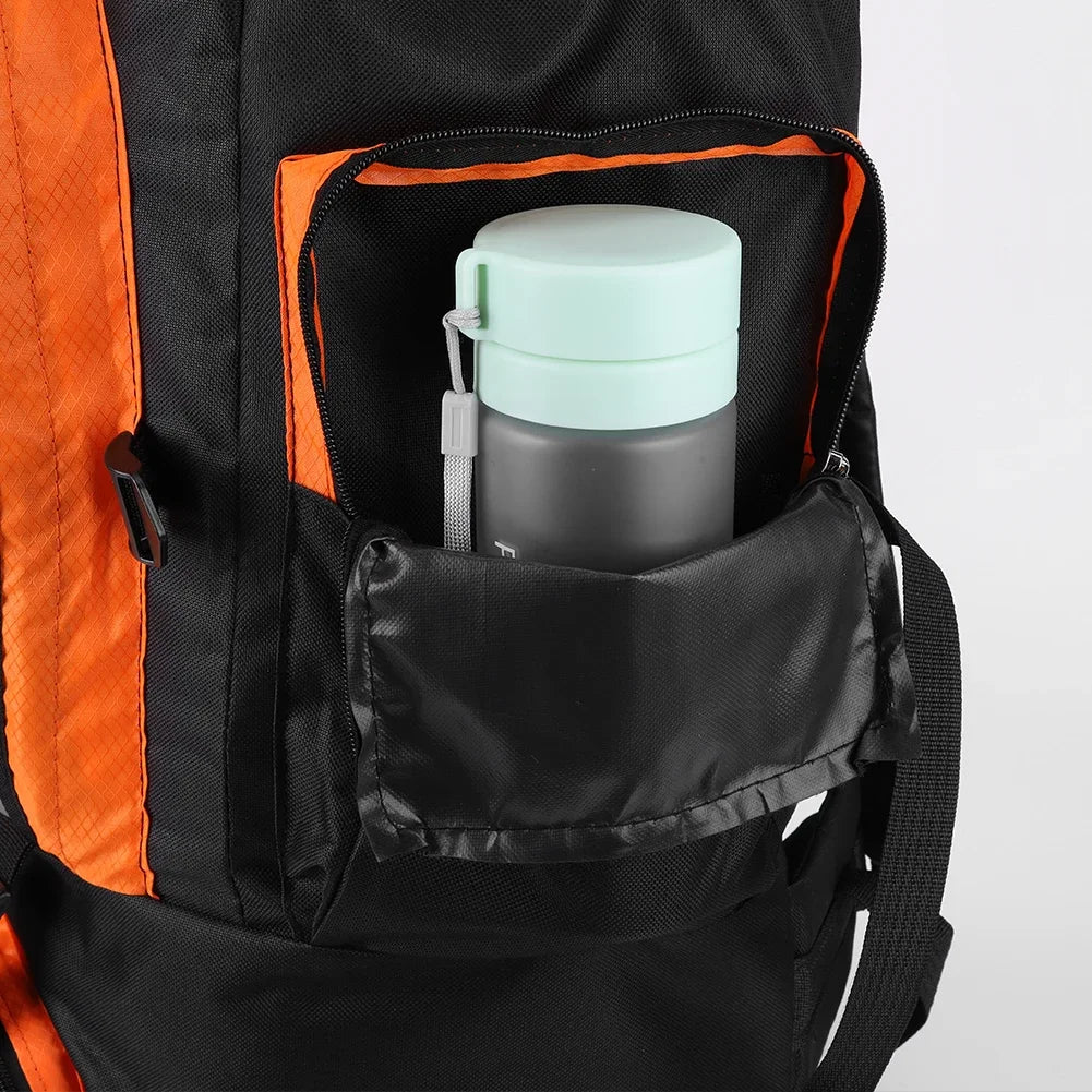 80L Mountaineering Backpack Large Capacity Climbing Backpack Adjustable Strap Mountain Climbing Rucksack Travel Accessories