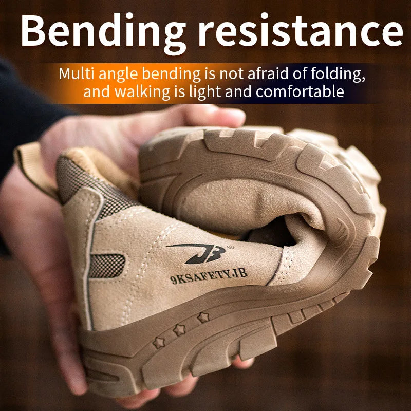 Insulation Men Work Boots Puncture-Proof Safety Shoes Composite Toe Welder Protective Shoes Indestructible Work Shoes Sneakers