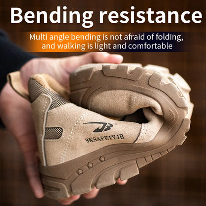Insulation Men Work Boots Puncture-Proof Safety Shoes Composite Toe Welder Protective Shoes Indestructible Work Shoes Sneakers