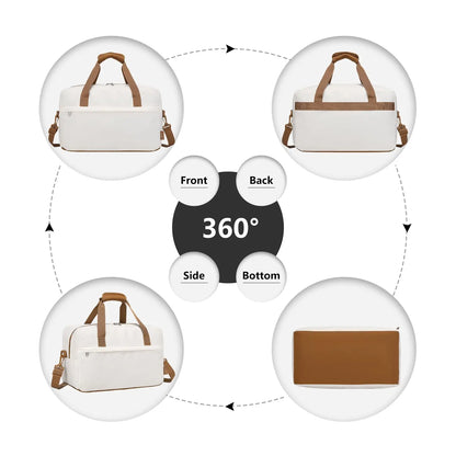 Kono Cabin Bag 40x20x25 for Ryanair Underseat Carry On Hand Luggage Bag Travel Duffel 20L