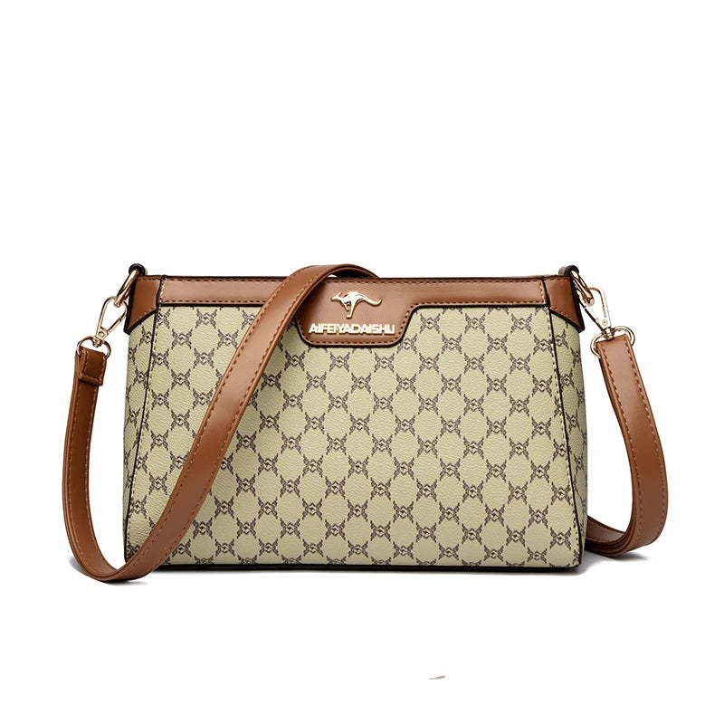 Luxury Designer Ladies Handbags High Quality Leather Shoulder Bags for Women 2025 Female Crossbody Bag Purses and Handbags Sac