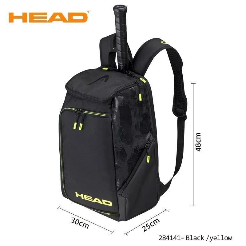 HEAD Tennis Backpack Bag 2 Racquets Tennis Rackets Backpack Tennis Bag Sports Tenis Raquete Bag Male Tenis Bag Padel Badminton