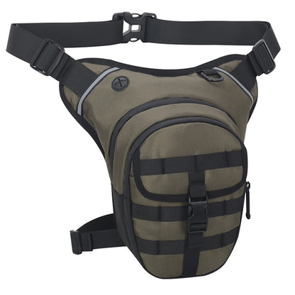 Motorcycle Drop Leg Bag Outdoor Waist Bag Large Capacity Motorbike Riding Chest Bag Multi-Function Breathable for Outdoor Travel