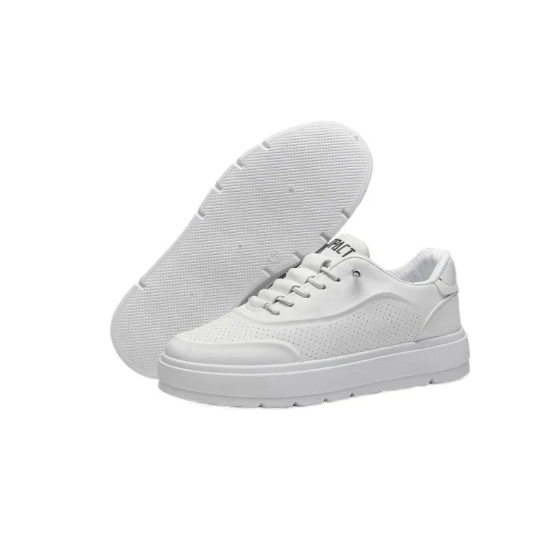 Men's Luxury Vulcanized Sneakers, Fashion Outdoor Sport Shoes w/Breathable Design for Gym/Casual Wear & Street Style