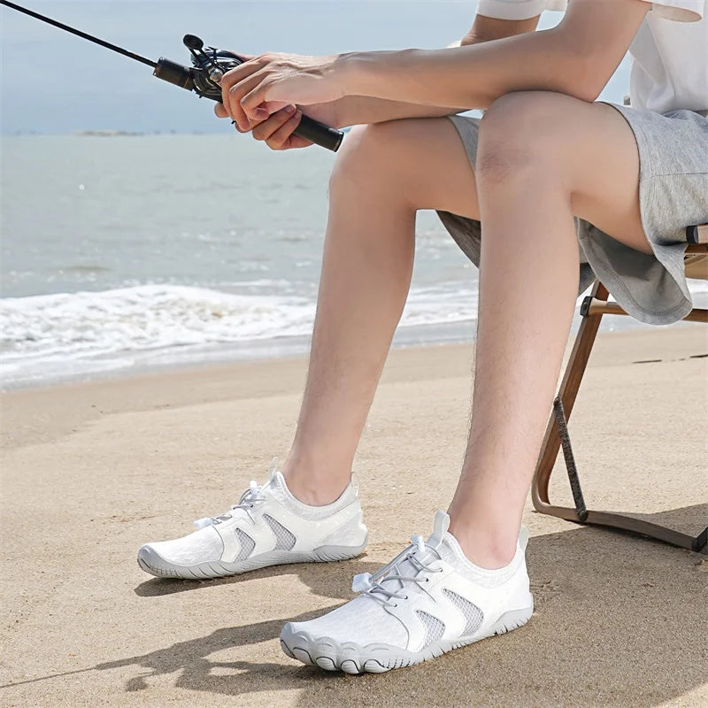 New Men Women Water Shoes Beach Aqua Quick Dry Non-slip Wading Sneaker Swimming Breathable Five Finger High-Quality Runner Sport