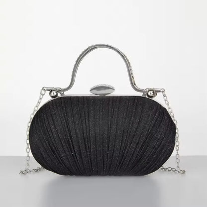 Fashion Evening Bags Luxury Women Clutch Bag With Rhinestone Exquisite Design For Women Party Wedding Shoulder Bag Handbag