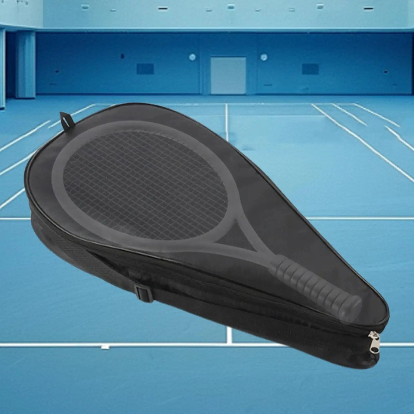 Versatile Tennis Racquet Cover Bag Carrying Case for Players Youth Adults