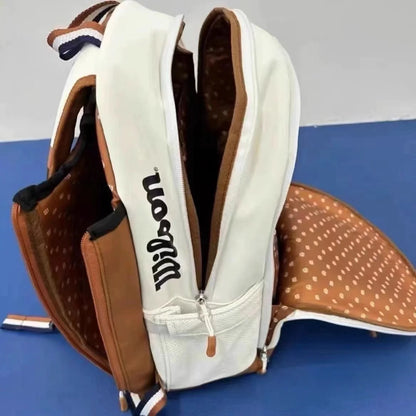 Wilson Roland Garros - Clay Tennis Bag 2-racket Max Backpack with compartments commemorative trip to the French Open