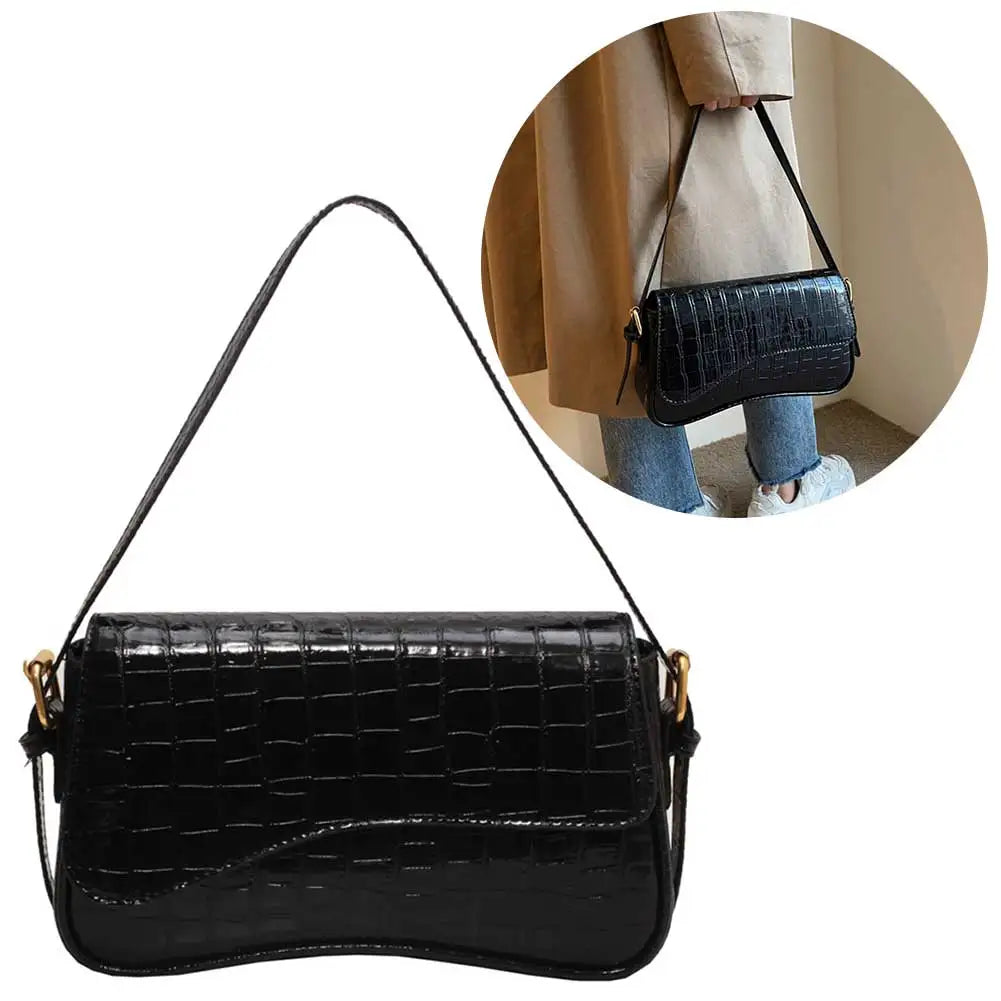 Chic PU Leather Mini Hobo Bag for Women with Large Capacity Stylish Sling Design and Adjustable Shoulder Strap