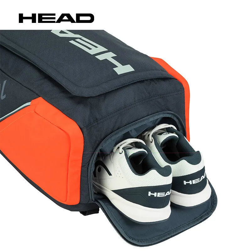 HEAD Tennis Backpack Bag 2 Racquets Tennis Rackets Backpack Tennis Bag Sports Tenis Raquete Bag Male Tenis Bag Padel Badminton